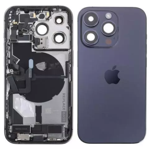 Apple iPhone 14 Pro Backcover - With Small Parts - Refurbished - Purple