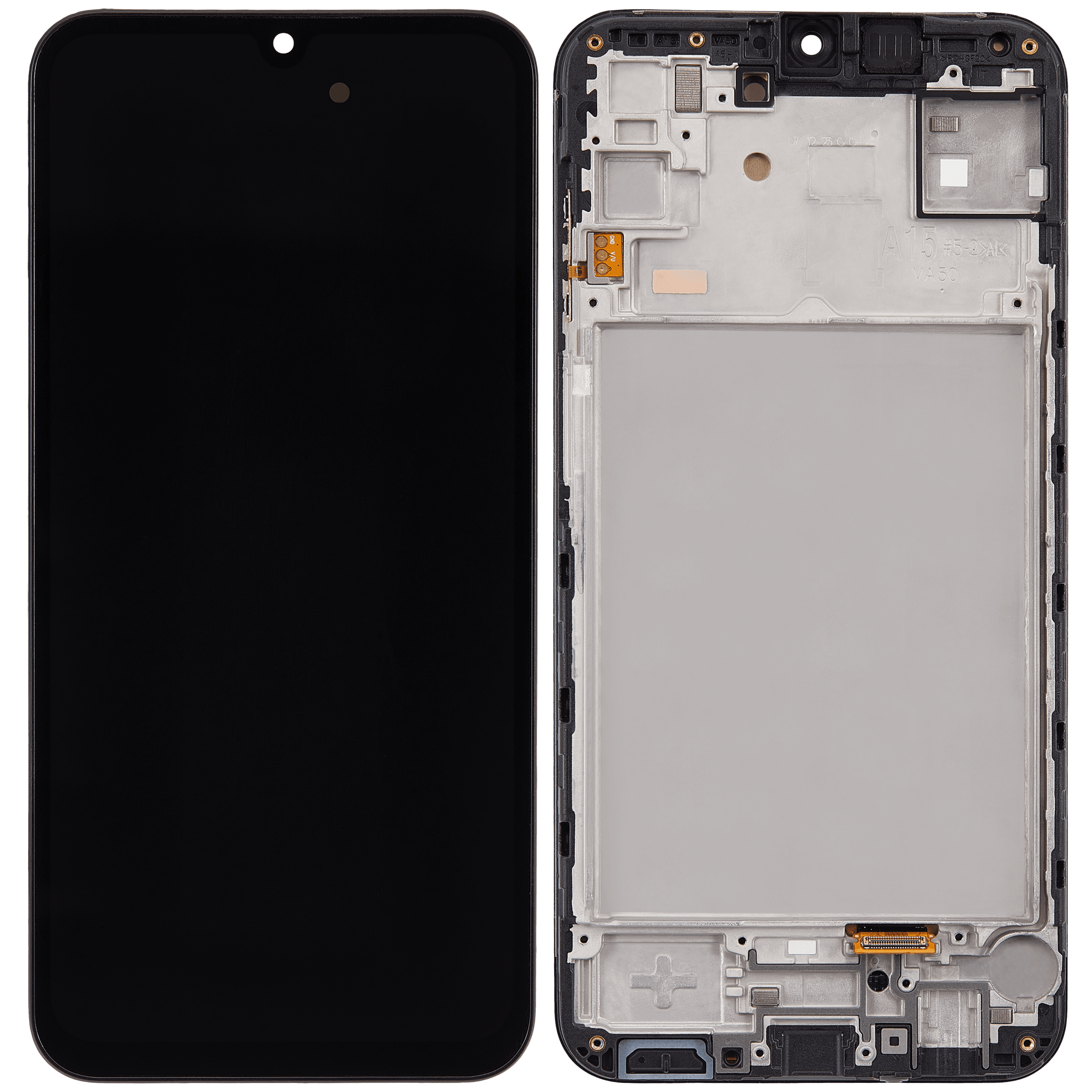 LCD Complete Frame Samsung A13 5G A136 black (Service Pack)