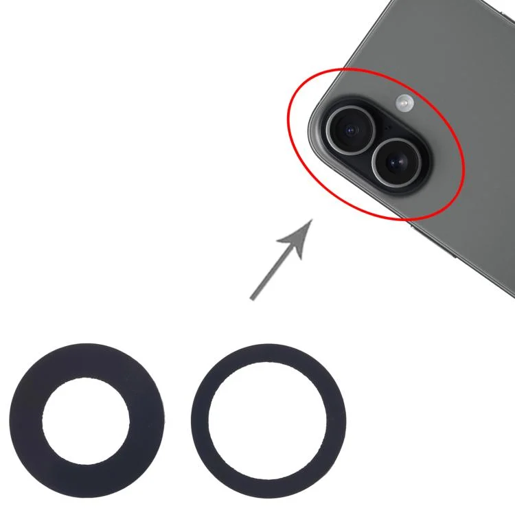 Apple iPhone 17 Camera Lens Cover Set Black ORIGINAL