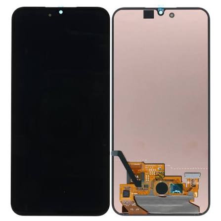 SAMSUNG GALAXY A55 DISPLAY AND DIGITIZER WITHOUT FRAME BLACK (SERVICE PACK)