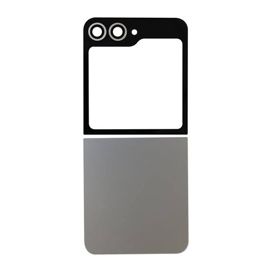 Samsung Galaxy Z Flip6 F741B Back Cover Bottom Silver Shadow Original