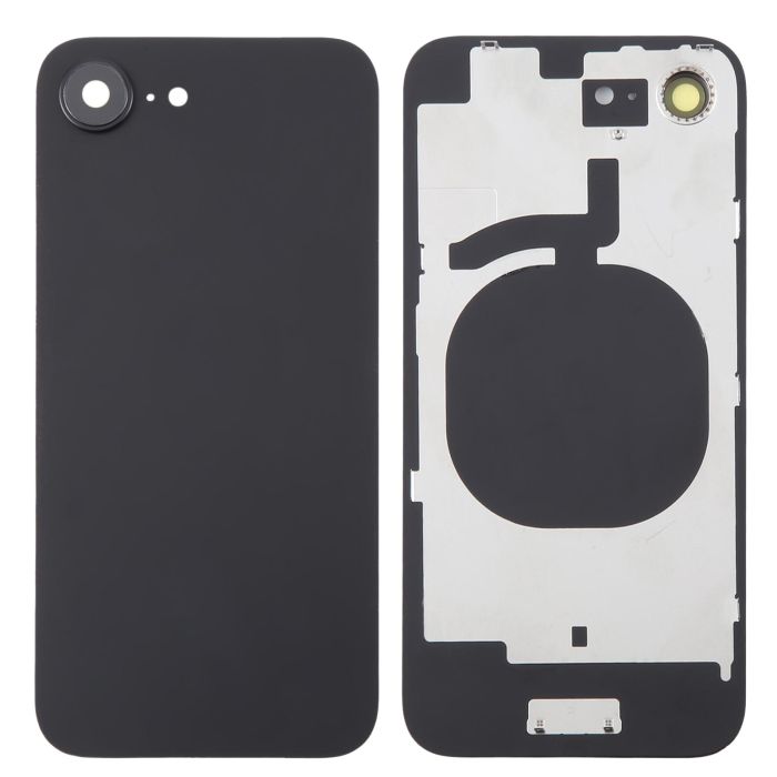 Apple iPhone 16e Back Glass Without NFC, Enlarged Camera Frame Black oem