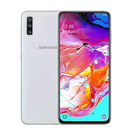 SAMSUNG A70 4/128GB WHITE (USED)