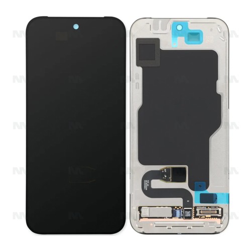 Google Pixel 10 Pro Display And Digitizer  Frame Black Service Pack