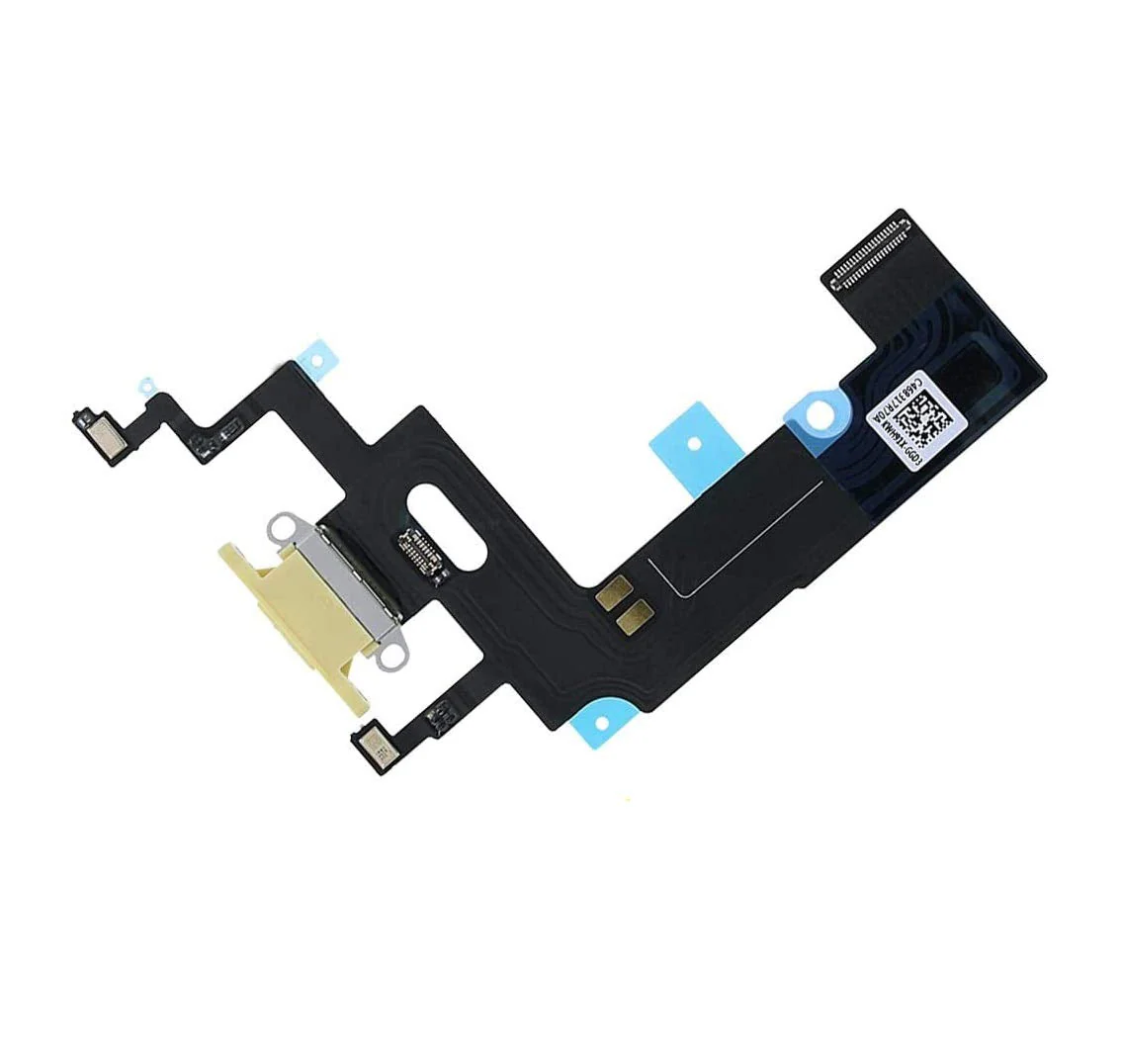 Apple iPhone XR System Charging Flex Yellow Pulled