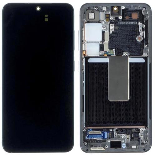 Samsung Galaxy S23 Plus LCD Display + Touchscreen + Frame LIME COLOUR   service pack