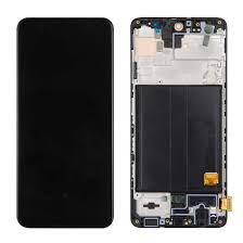 Samsung Galaxy A50s A507F Display and Digitizer With Frame Black Soft-OLED