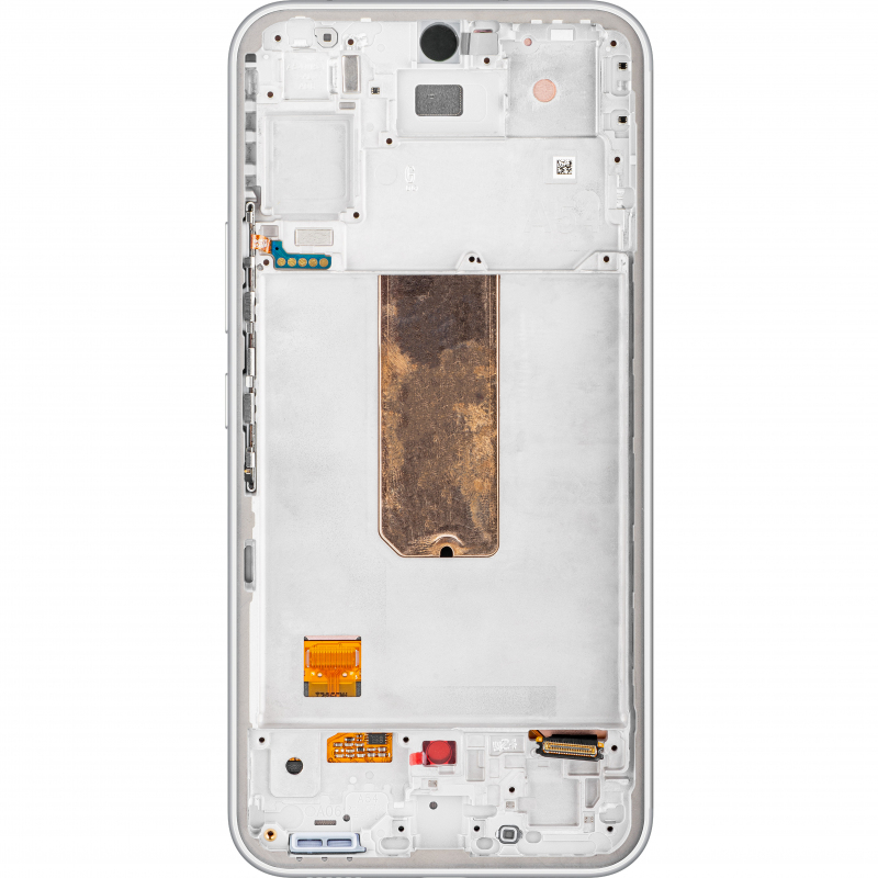 Samsung Galaxy A54 5G A546B Display And Digitizer With Frame White Service Pack
