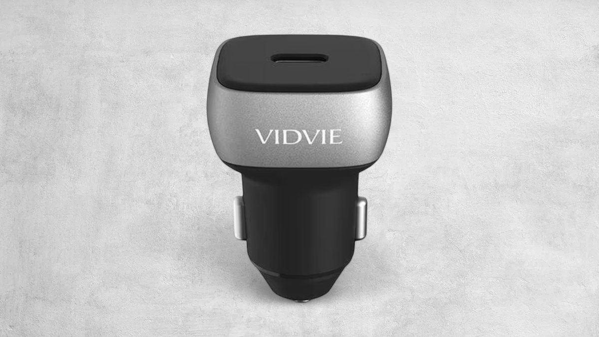 Vidvie Car Charger Vidvie Xl-cc502 Quich Charge Black