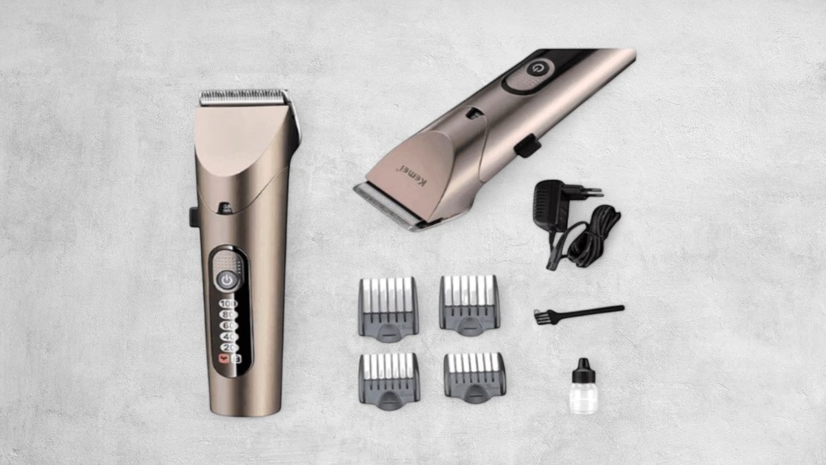 Professional Rechargeable Hair Clipper Kemei Km-1627