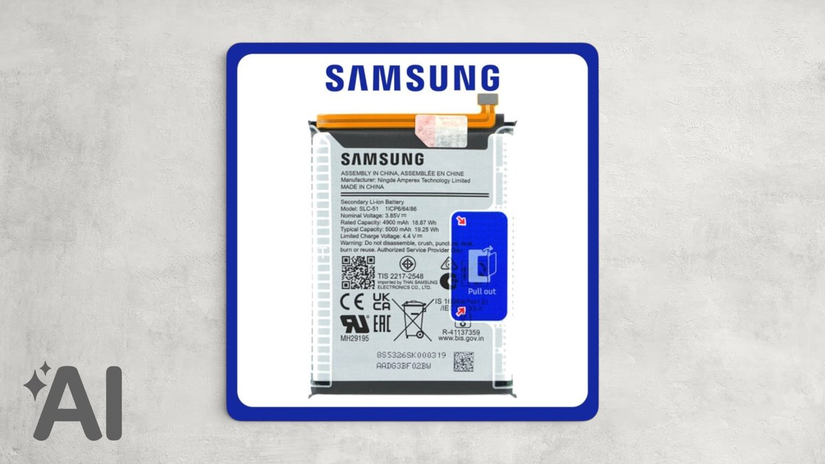 Samsung SM-A205F Galaxy A20/SM-A305F Galaxy A30/SM-A505F Galaxy A50/SM-A307F Galaxy A30s/SM-A507F Galaxy A50s Battery EB-BA505ABU 4000 mAh - GH82-19269A;GH82-19203A/GH82-21183A SERVICE PACK