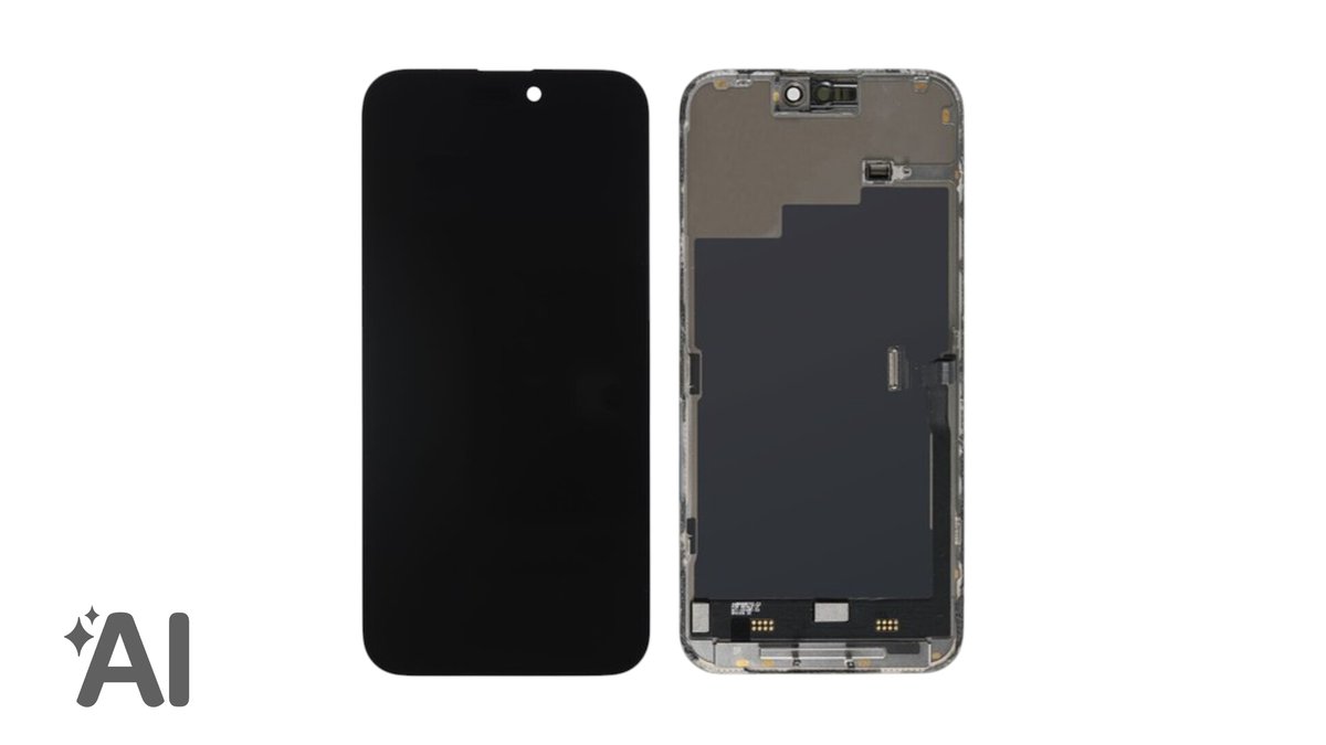 Apple iPhone 15 Pro Max Display And Digitizer Soft-OLED Select (IC Removable) (120Hz)