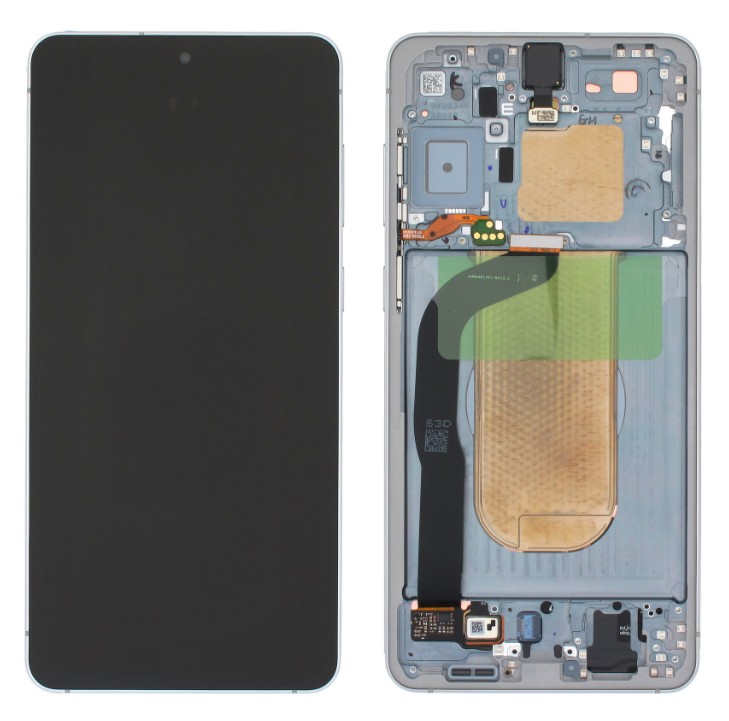 Samsung SM-S937B Galaxy S25 Edge LCD Display + Touchscreen + Frame - Silver SERVICE PACK