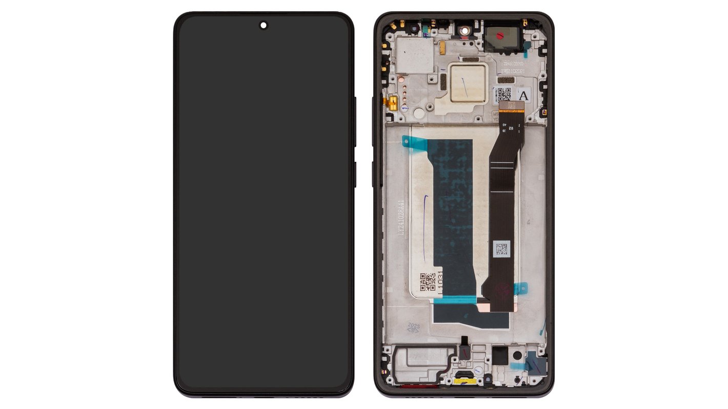 Xiaomi Poco X7 5G LCD Complete Frame black Original