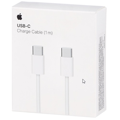 Apple USB-C to USB-C Cable - 1 meter - Retail Packing - AP-MUF72ZM/A/MM093ZM/A