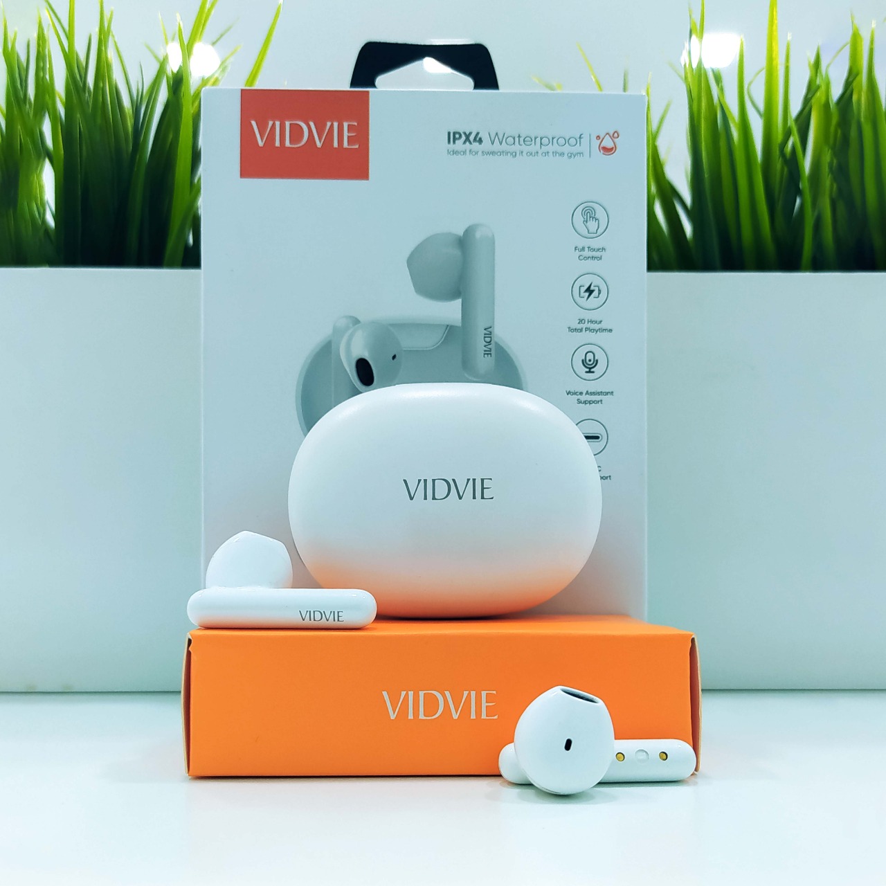 vidvie_lebanon   Edited • 204w BT857 TRUE WIRELESS STEREO EARBUDS  IPX4 waterproof💧