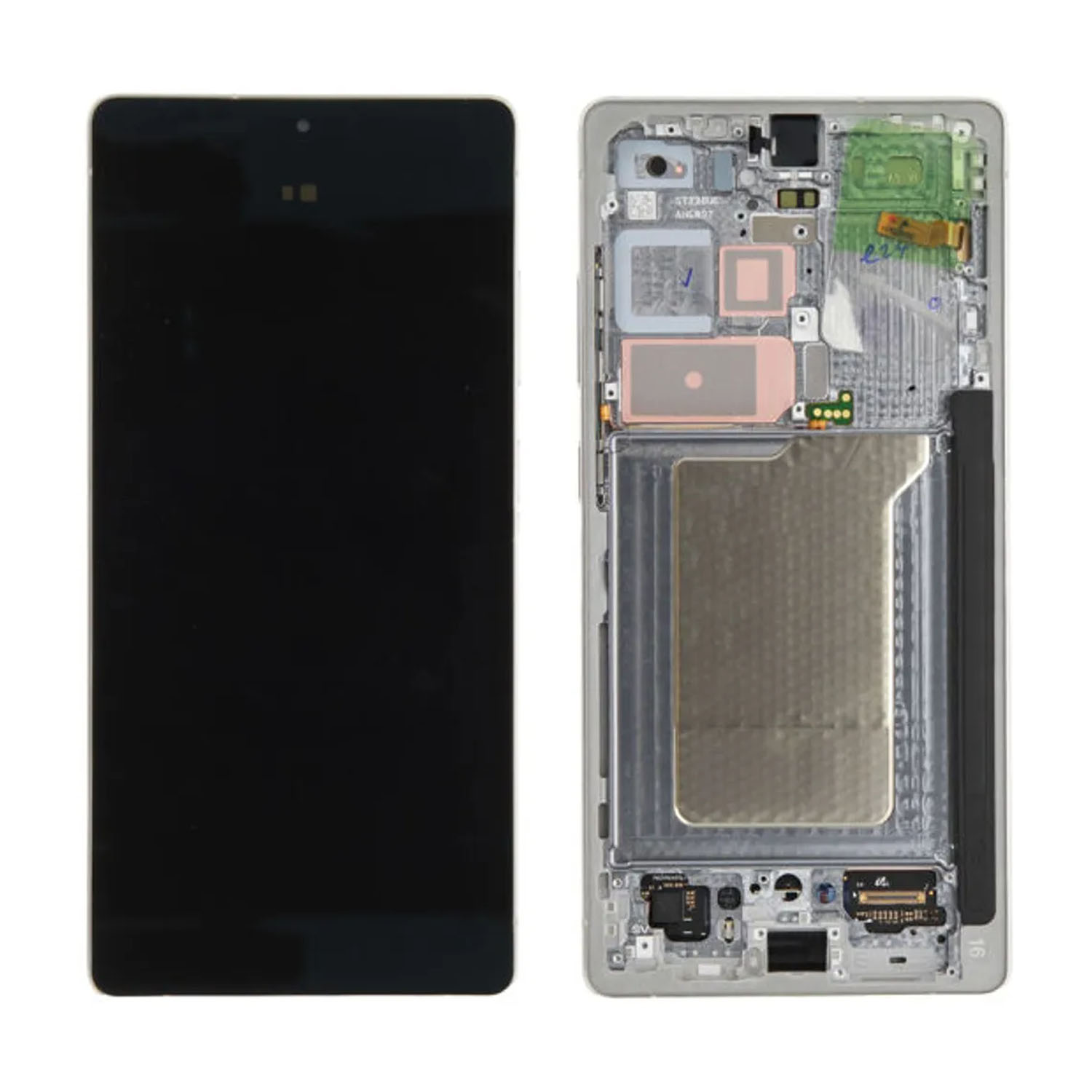 Samsung Galaxy S25 Ultra S938B Display And Digitizer With Frame Titanium Black Service Pack