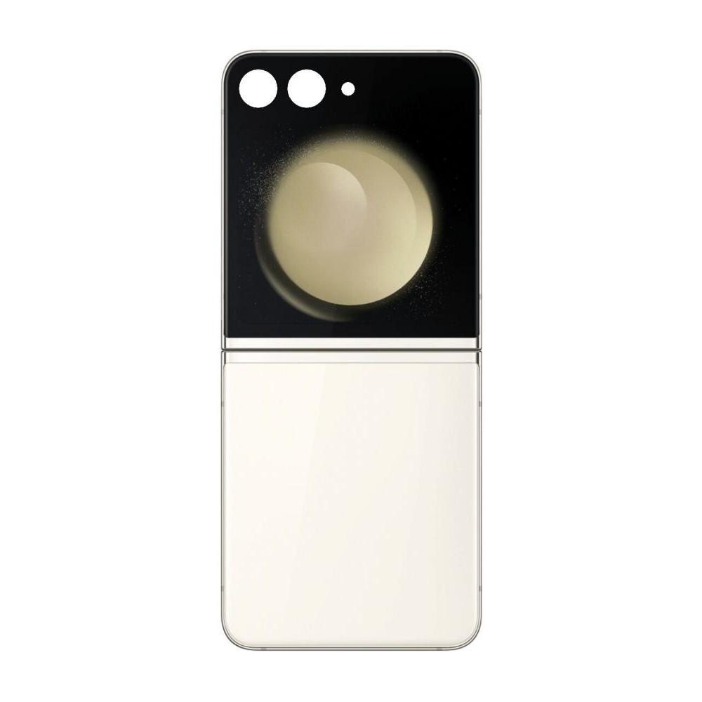 Samsung Galaxy Z Flip5 F731B Back Cover Set With Lens Cream ORIGINAL