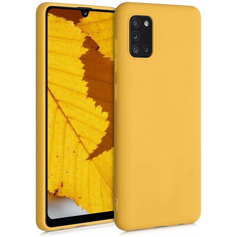 KW TPU Silicone Case Samsung Galaxy A31 - Honey Yellow
