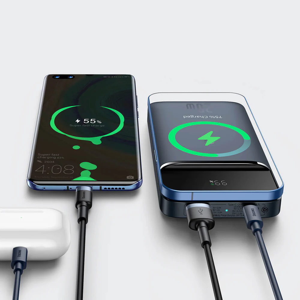 BASEUS MAGNETIC WIRELESS POWER BANK (10000mAh)