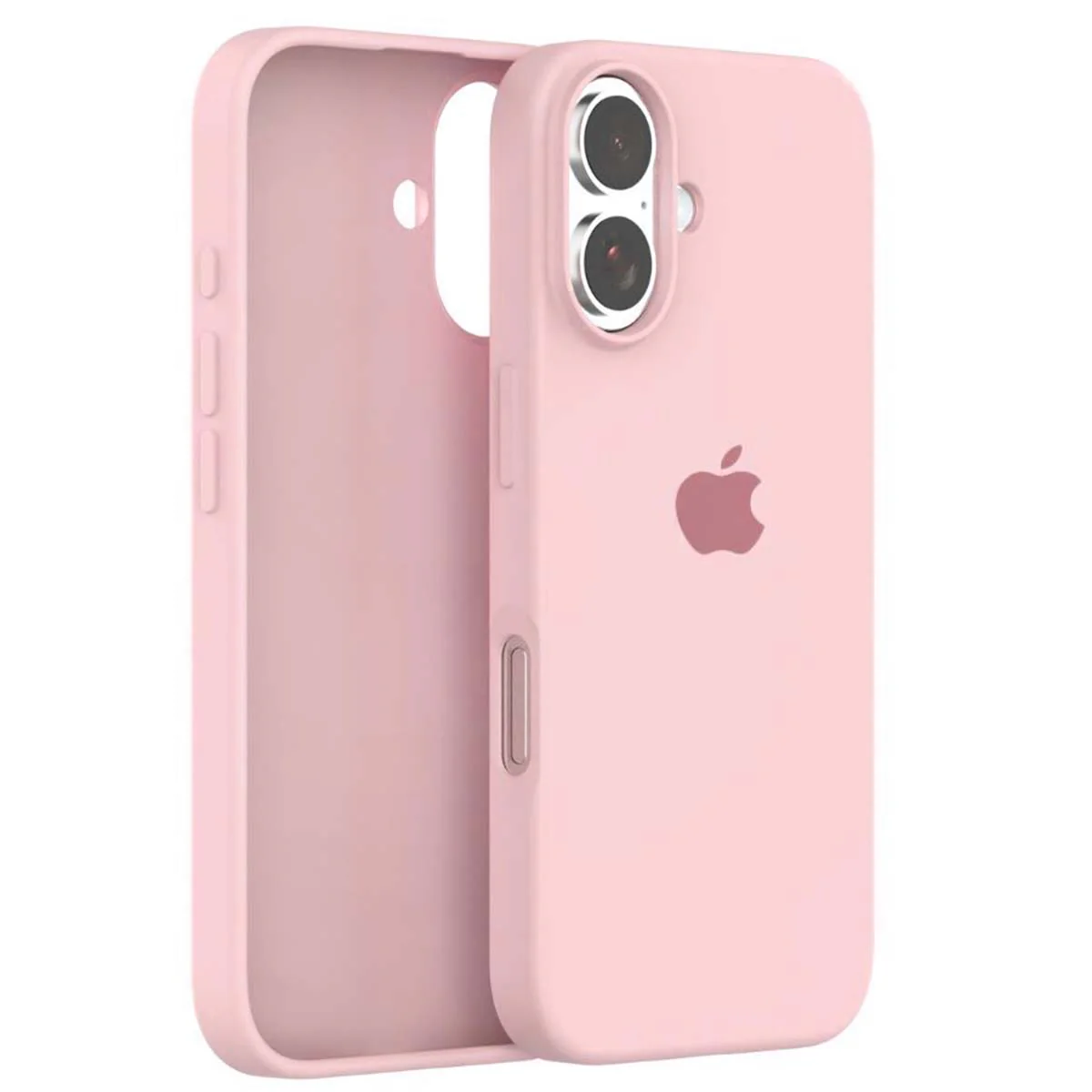 iPhone 16 Plus Silicone Case - Pink