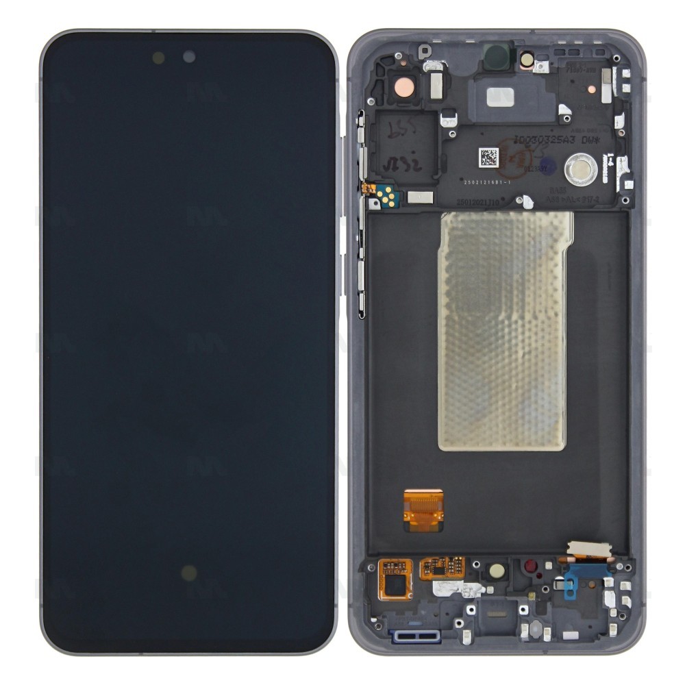 Samsung Galaxy A36 A366B Display And Digitizer With Frame Black Service Pack