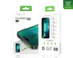 Rixus Clear HD Full Curved Edge Tempered Glass For Samsung Galaxy A14 4G, A14 5G