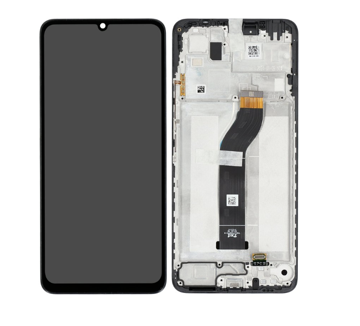 Xiaomi Redmi 13C Display And Digitizer With Frame Black ORIGINAL