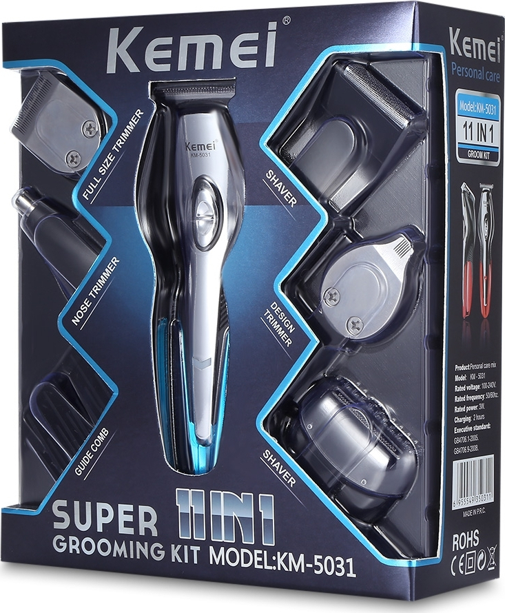 Kemei Professional Rechargeable Hair Clipper Set KM-5031