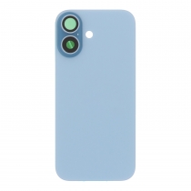 Apple iPhone 17 Back Glass Without NFC, Enlarged Camera Frame Mist Blue OEM