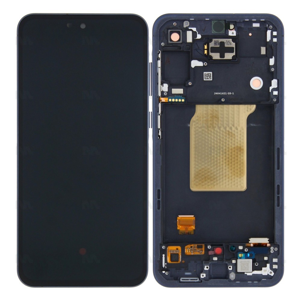 Samsung Galaxy A35 A356B Display And Digitizer With Frame Navy Service Pack
