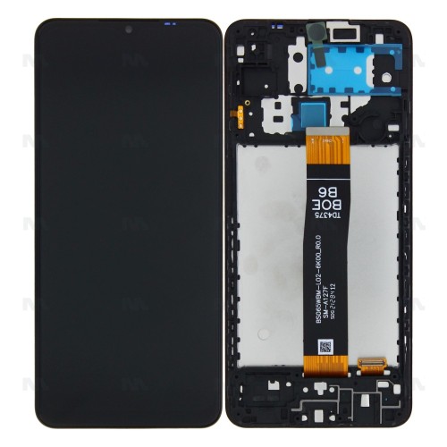 Samsung Galaxy A12 Nacho A127F Display And Digitizer With Frame Black Full ORIGINAL
