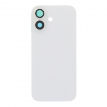 Apple iPhone 17 Backcover Glass - With Metal plate + Magsafe Magnets - White OEM