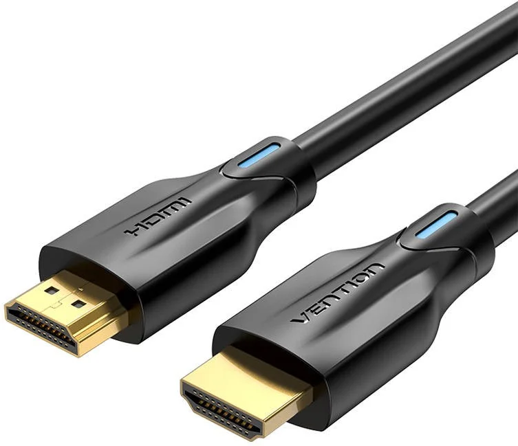HDMI 2.1 Cable Vention AANBG, 8K 60Hz/ 4K 120Hz, 1,5m (black)