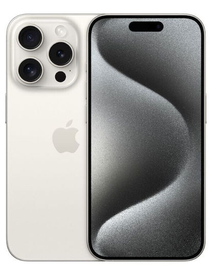Used Apple iPhone 15 Pro White Titanium 128GB (Grade A)