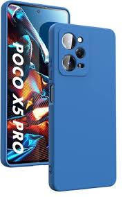 Buy Wellpoint Compatible for Poco X5 Pro 5G Liquid Silicone Back