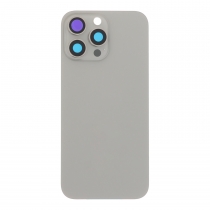 Apple iPhone 16 Pro Max Backcover - Pulled - Backcover Glass + Frame + Small Parts - Natural