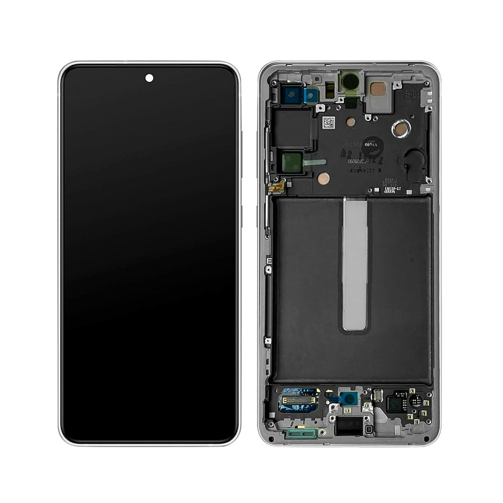 Samsung Galaxy S21 FE G990B Display And Digitizer With Frame Graphite Service Pack