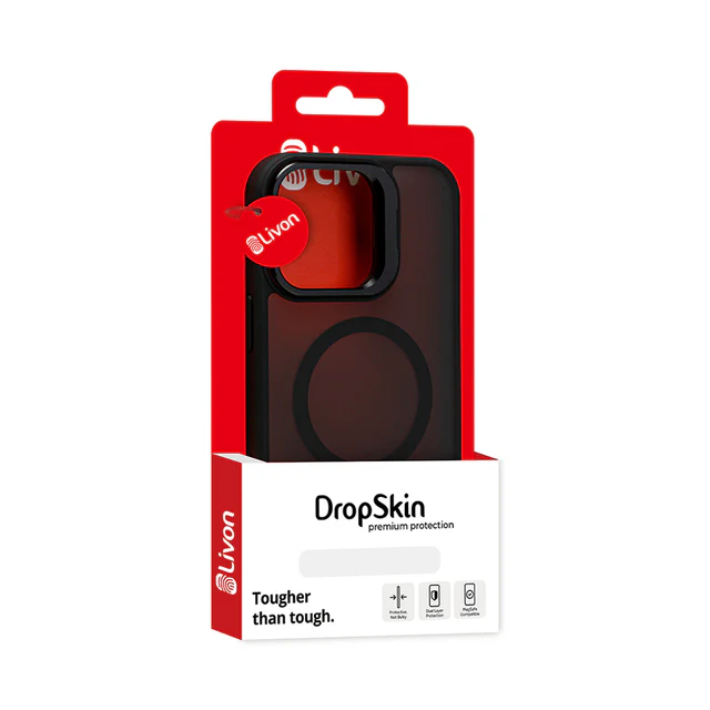 Livon iPhone 16 DropSkin - Black