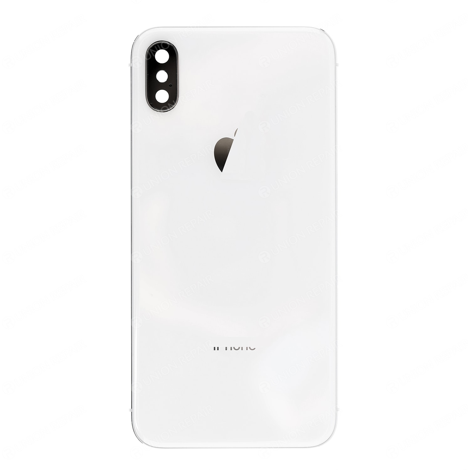 Apple iPhone X Backcover - With Small Parts - Silver Refurbished