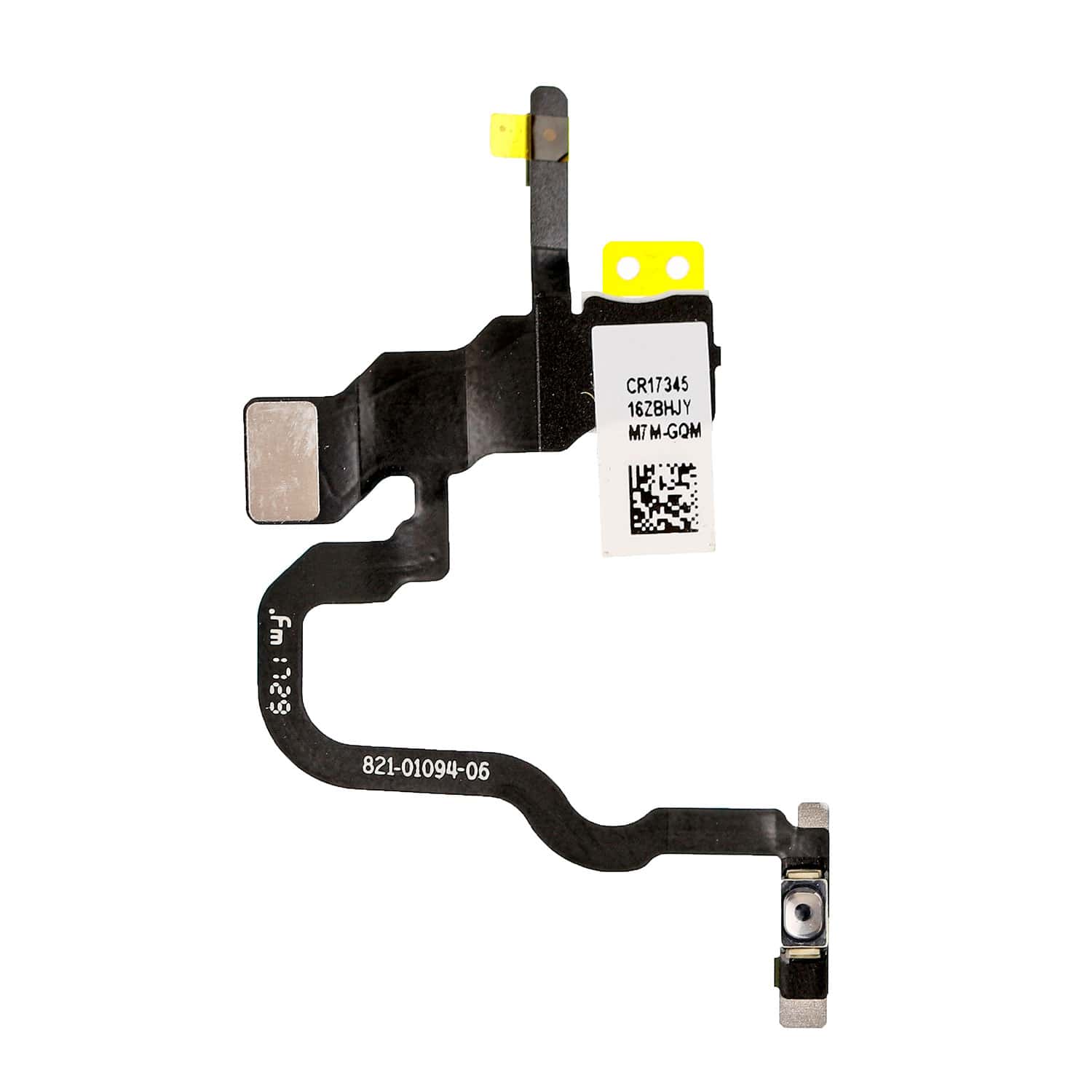 Apple iPhone X Power Button Flex Cable - With Flash Module ORIGINAL