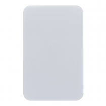 Apple iPhone 17 Pro Backcover Glass - Silver OEM