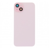 Apple iPhone 15 Plus Backcover Glass - With Flash Light Flex + Magsafe Magnets + Wireless Charging Flex - Pink