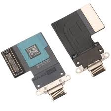 Apple iPad Pro 11 inch (2018, 2020), iPad Pro 12.9 inch (2018, 2020) System Charging Flex Black Pulled