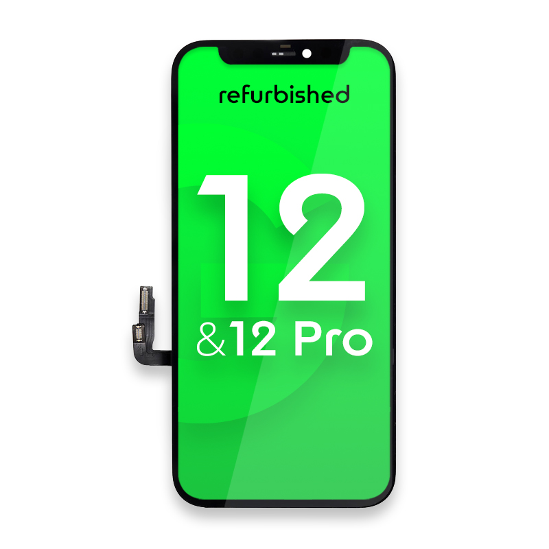 Apple iPhone 12/iPhone 12 Pro LCD Display + Touchscreen - Refurbished Quality