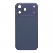 Apple iPhone 17 Pro Max Backcover - Backcover Glass + Frame - Deep Blue Pulled