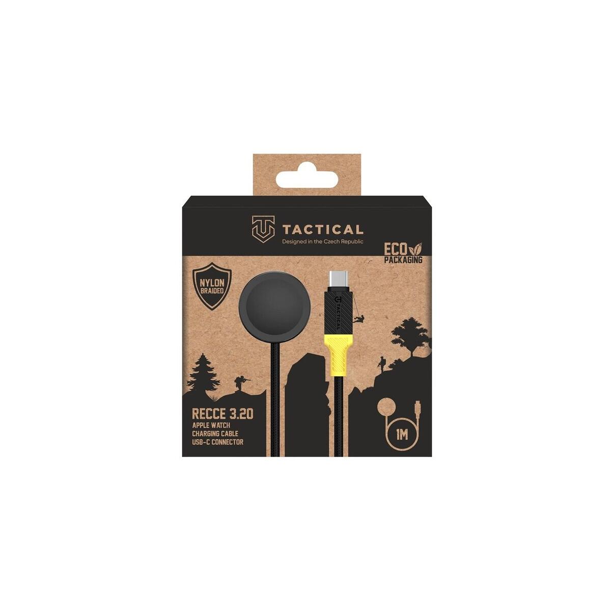 Tactical Recce 3:20 Cable Apple Watch black/yellow